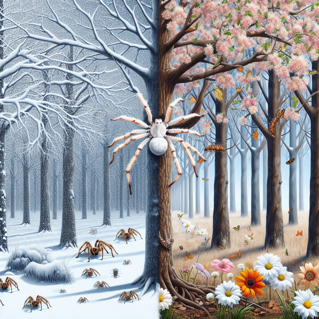 Saisonale Überlegungen zum Umgang mit Spinnen: Was Sie wann beachten sollten